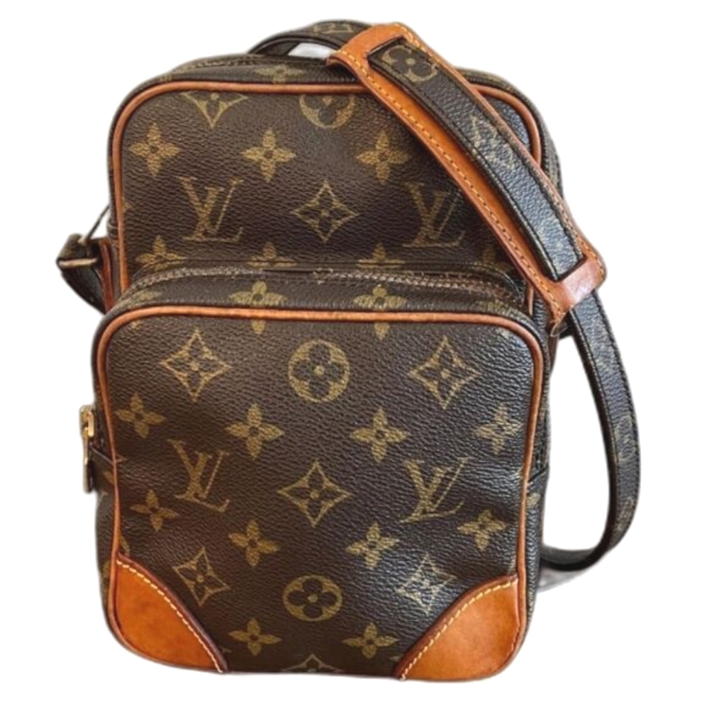 LOUIS VUITTON Amazon Leather Crossbody Bag